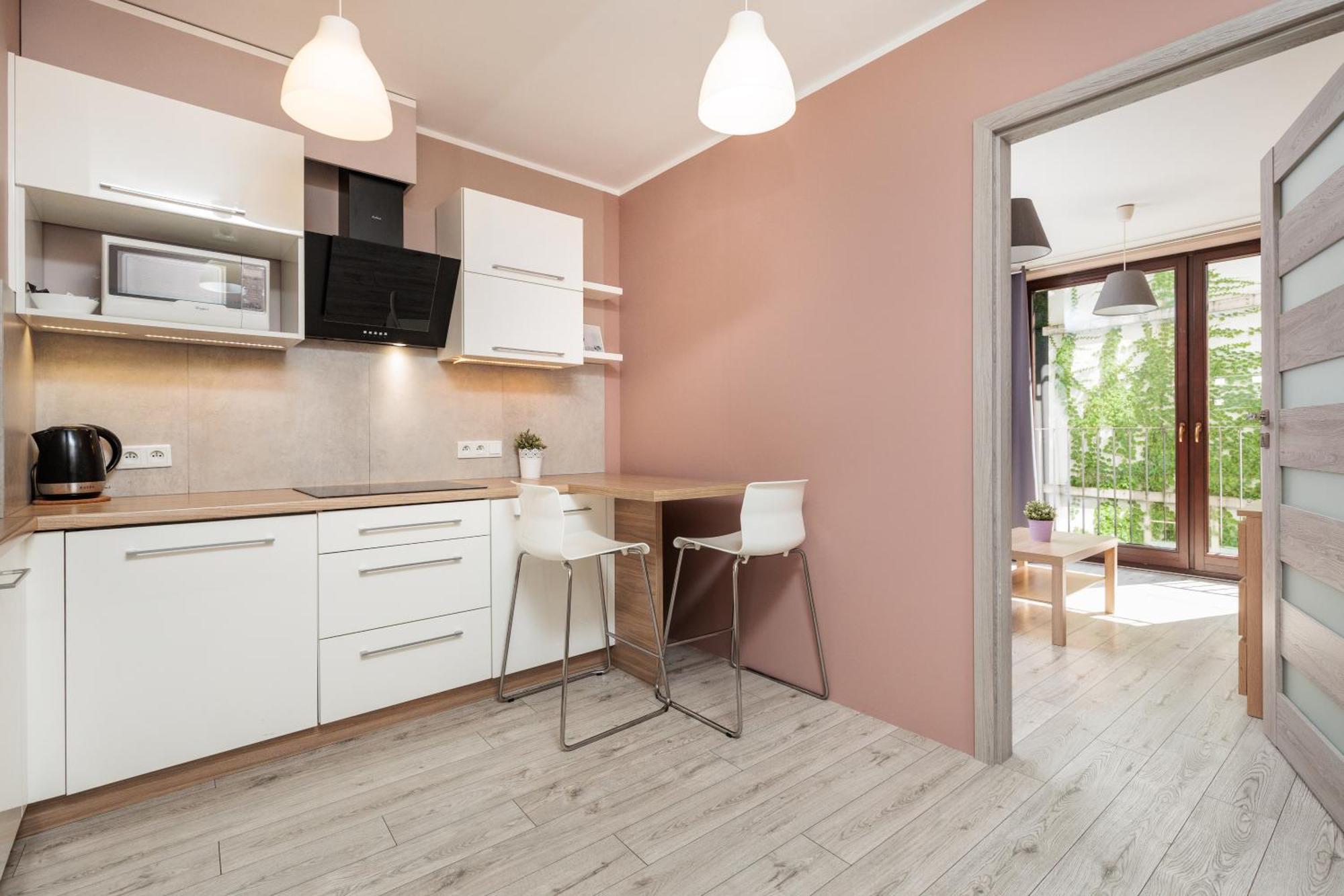 One-Bedroom Apartment Balcony